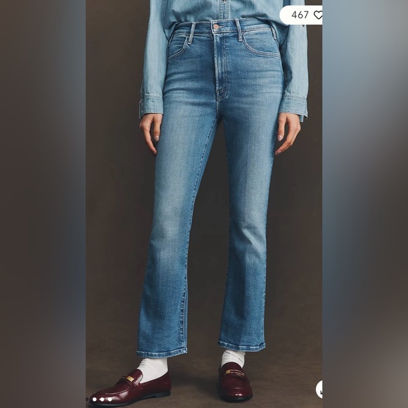 MOTHER Denim - MOTHER jeans the hustler ankle mid rise size 27 NWT